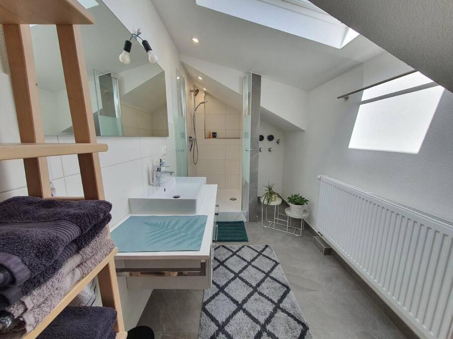 Gemuetliche Wohnung Bei Bad Waldsee Mit Balkon Luaran gambar